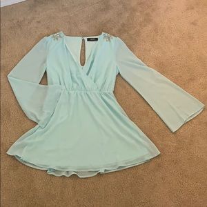 Lulus Wrap Front Dress 💙 ✨